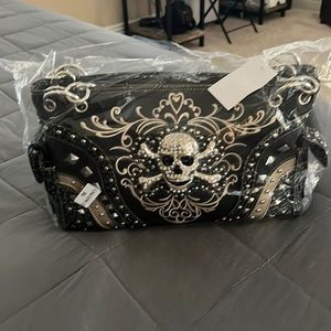 Brand New With Tags Skull Purse